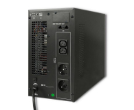 QOLTEC UPS, on-line, czysta fala sinusoidalna, 3KVA, 2.4W, LCD, USB 53043 - 485356 - zdjęcie 3